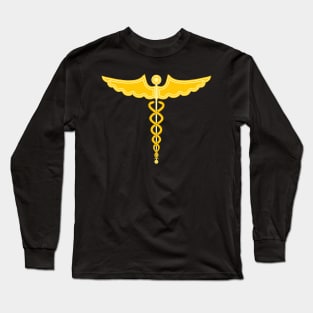 Caduceus Staff of Hermes Long Sleeve T-Shirt